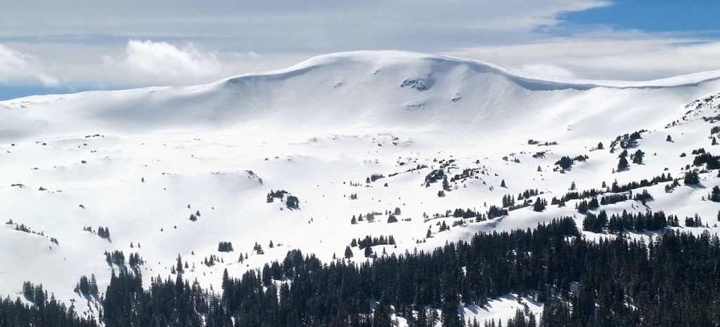 Colorado – Summit County – Loveland Pass – Idiot’s Cornice